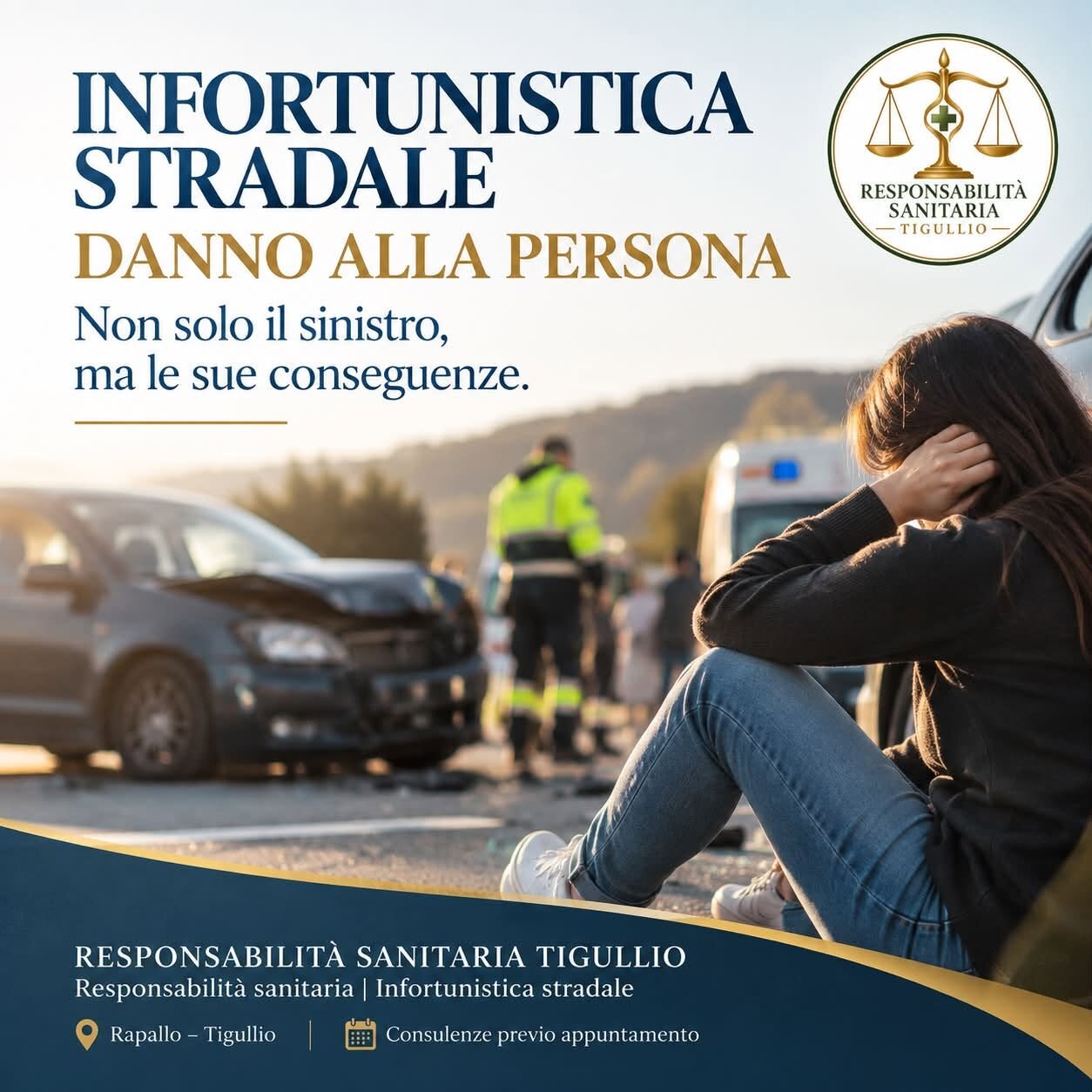 INFORTUNISTICA STRADALE E DANNO ALLA PERSONA: NON SOLO IL SINISTRO, MA LE SUE CONSEGUENZE