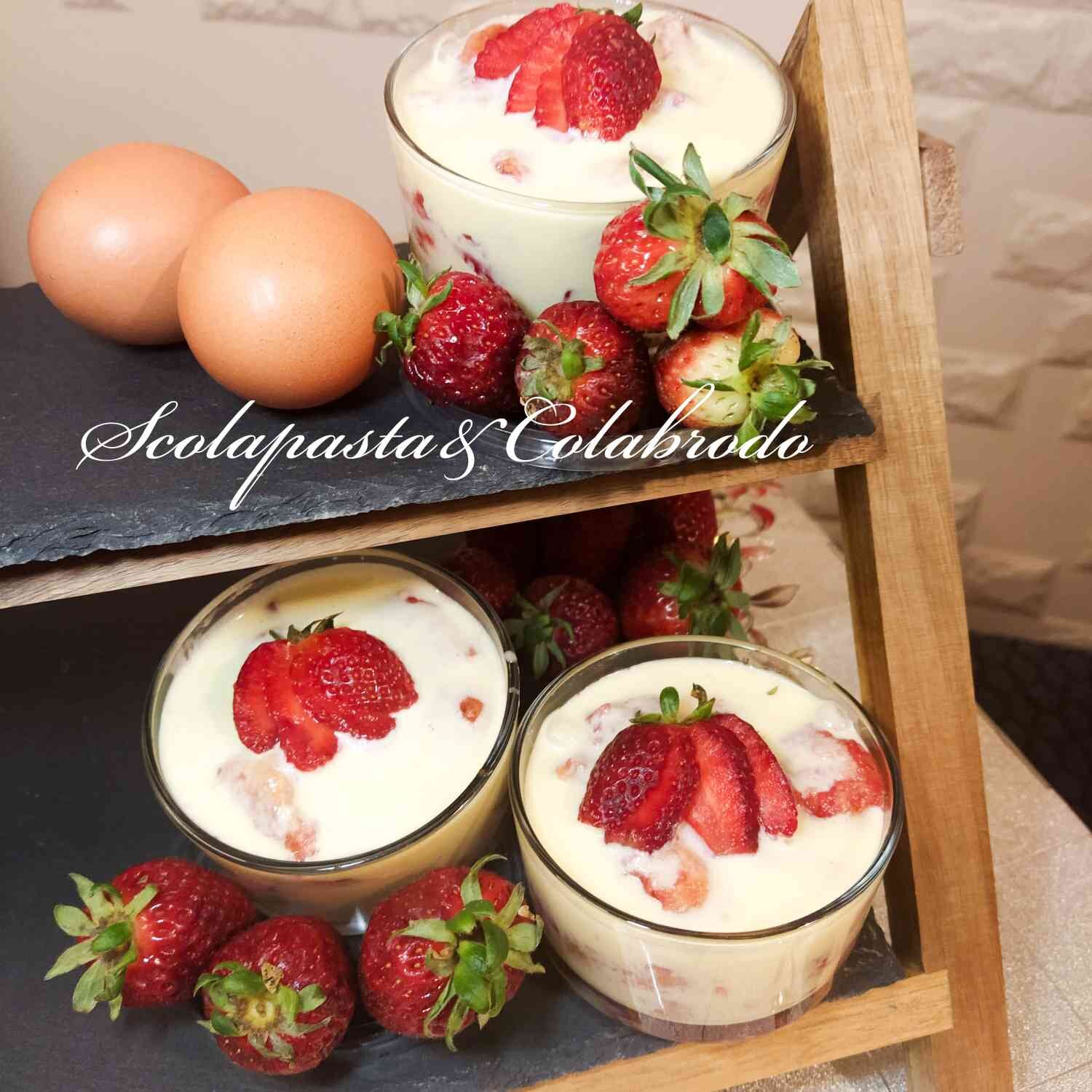 Tiramisù fragole e vodka