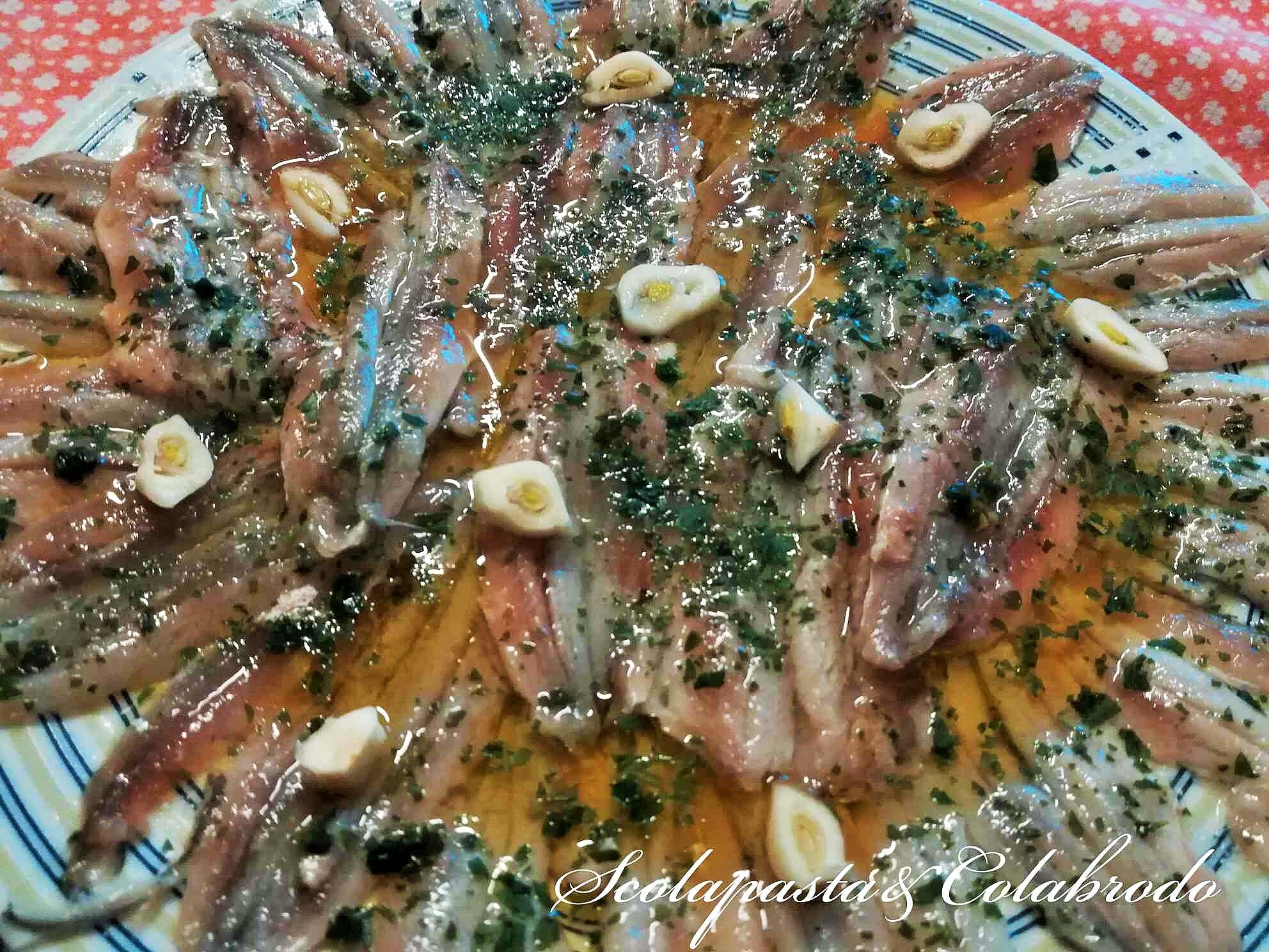 Alici marinate