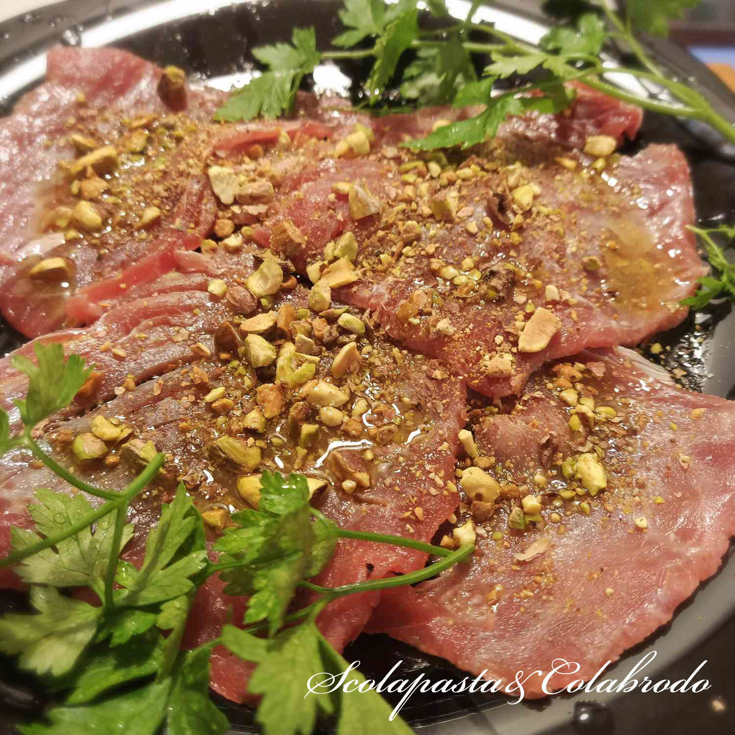 Carpaccio di tonno