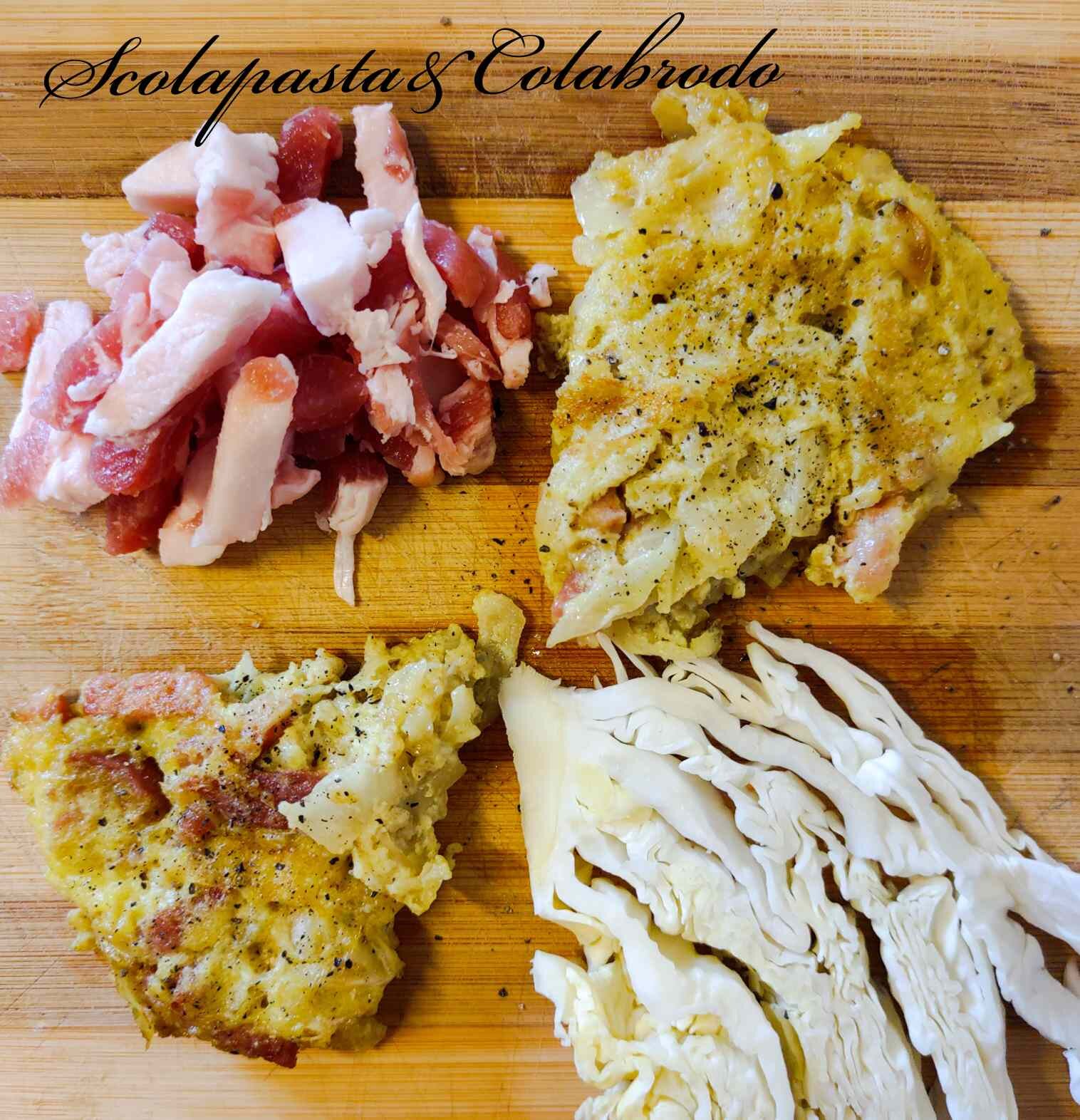 Frittata di cavolo verza