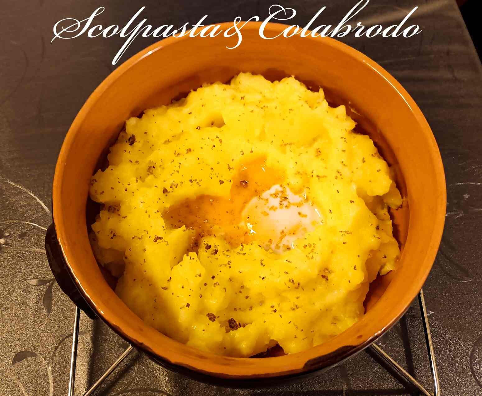 Uovo con purè e tartufo