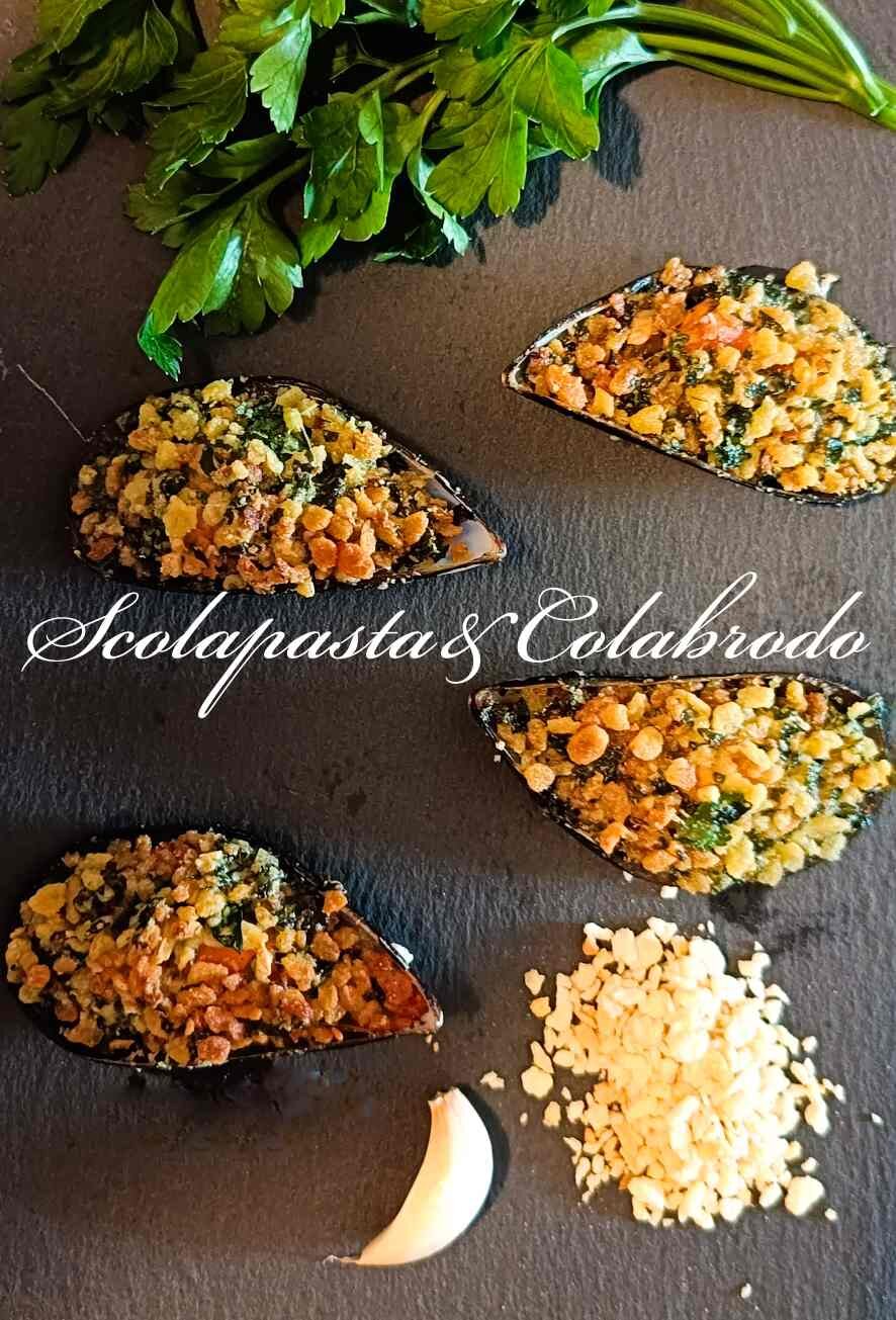 Cozze gratinate al forno