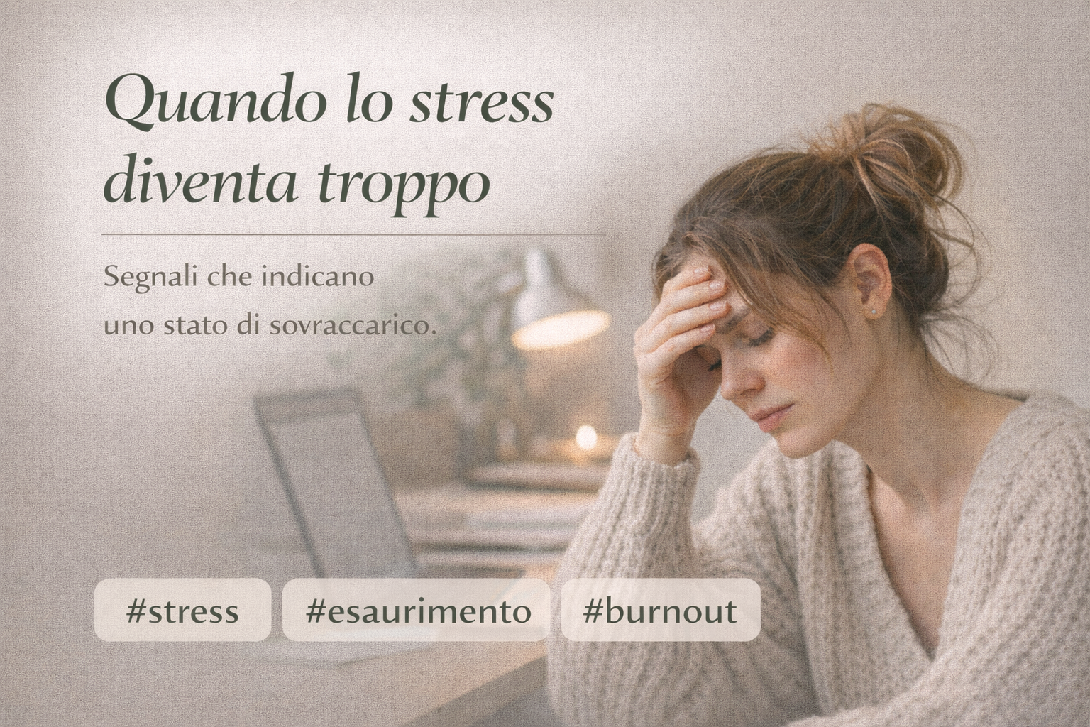 Quando lo stress diventa troppo