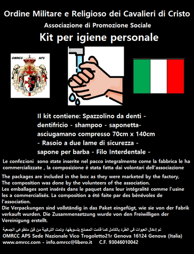 kit igiene personale
