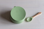 ciotola-e-cucchiaio-lora-della-pappa-verde