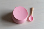 ciotola-e-cucchiaio-lora-della-pappa-rosa-pastello