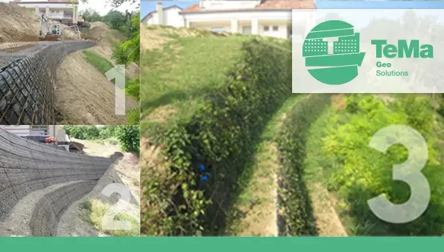 Soluzioni “naturali” per pendii asciutti con i prodotti TeMa