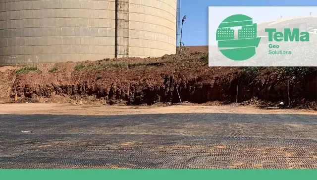 Rinforzo e stabilizzazione dei terreni per lo scavo di fondazioni con le geogriglie TeMa