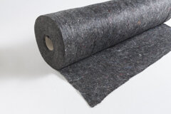 Tematex, black non woven textile in a roll Tematex, black non woven textile in a roll