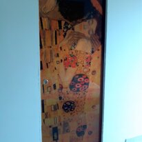 Bacio di Klimt vetro fusione