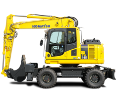 escavatori gommati escavatori gommati