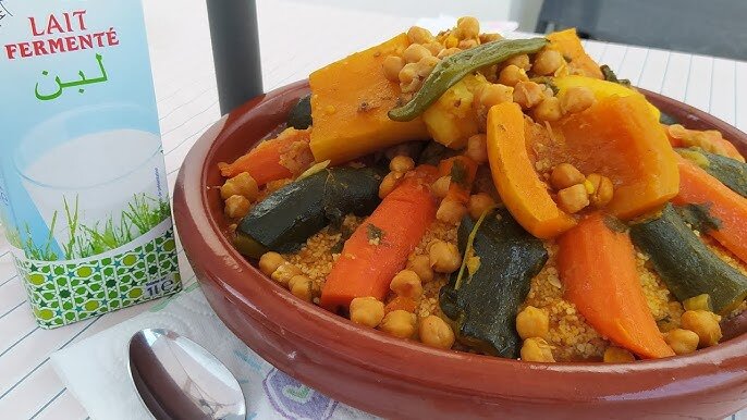 Couscous con pollo e zucca