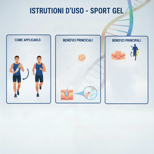 istruzioni uso sport gel