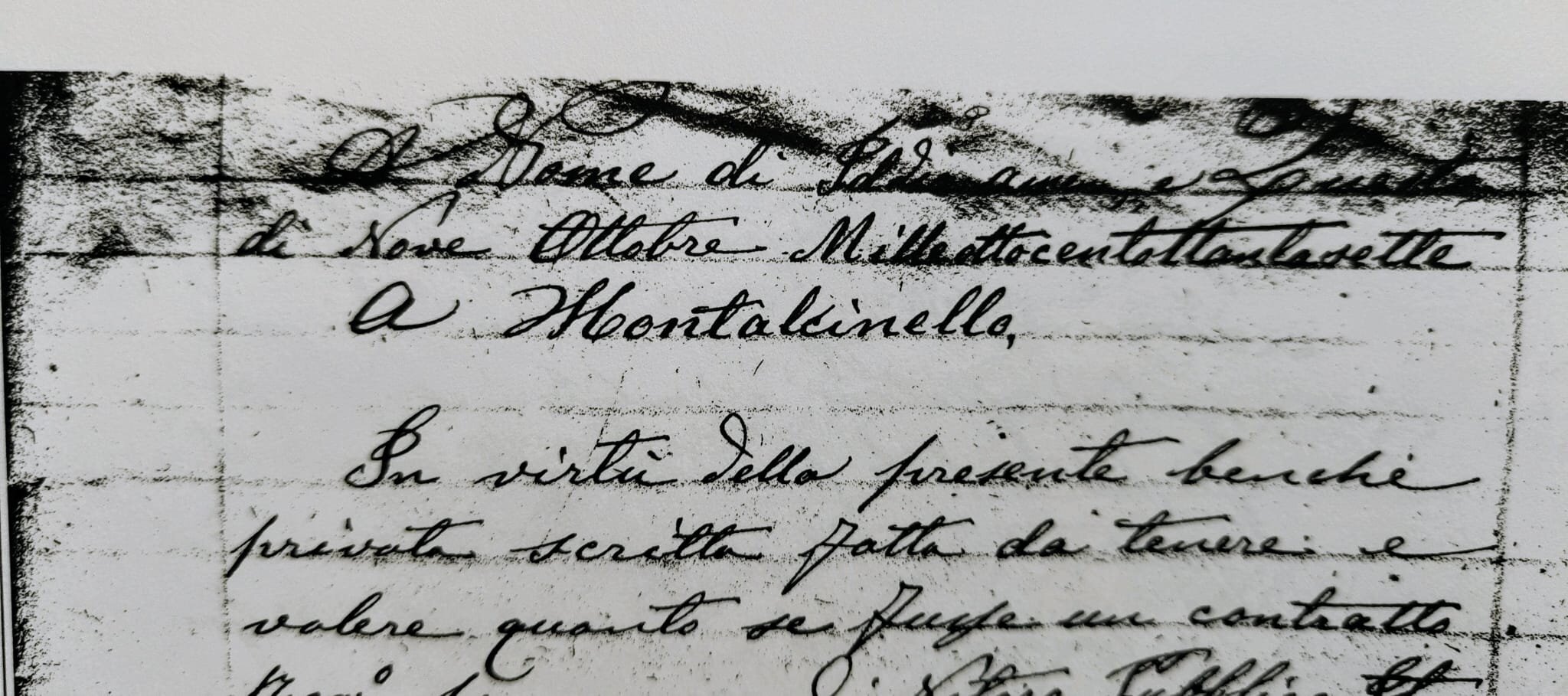 Montalcinello: il borgo più antico del territorio?