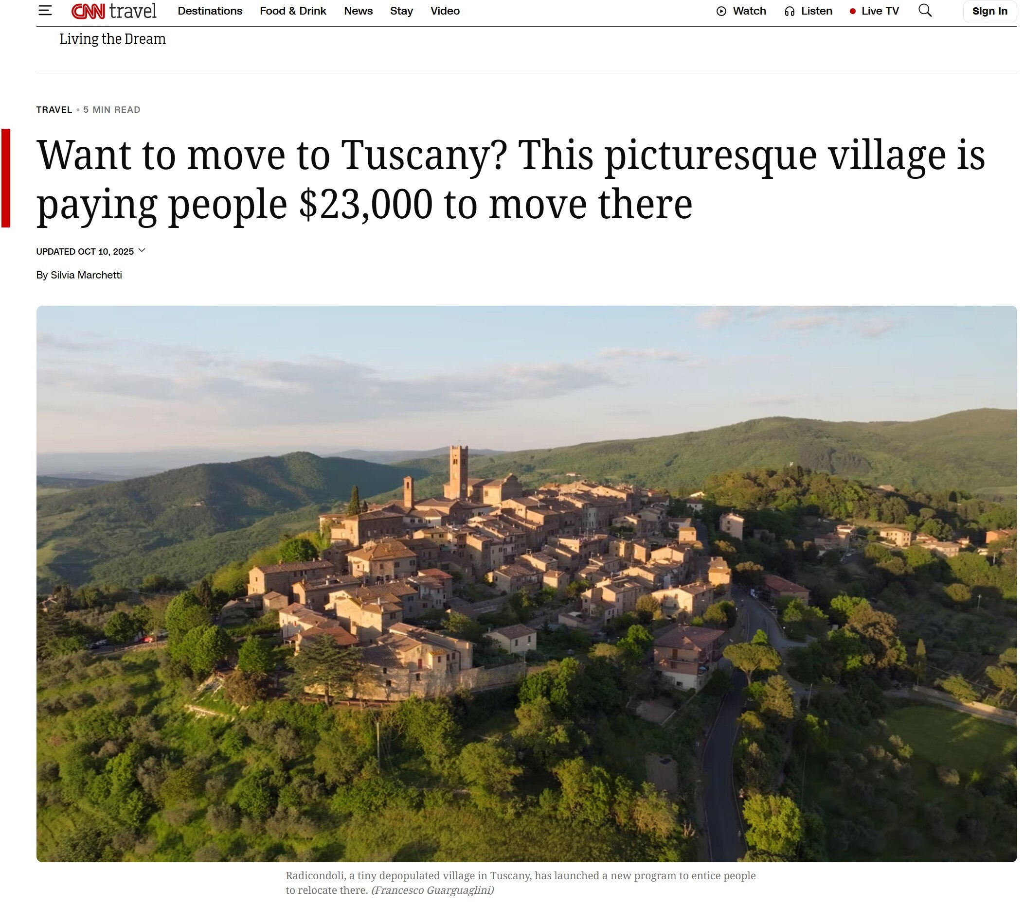 Radicondoli e Belforte conquistano la CNN!