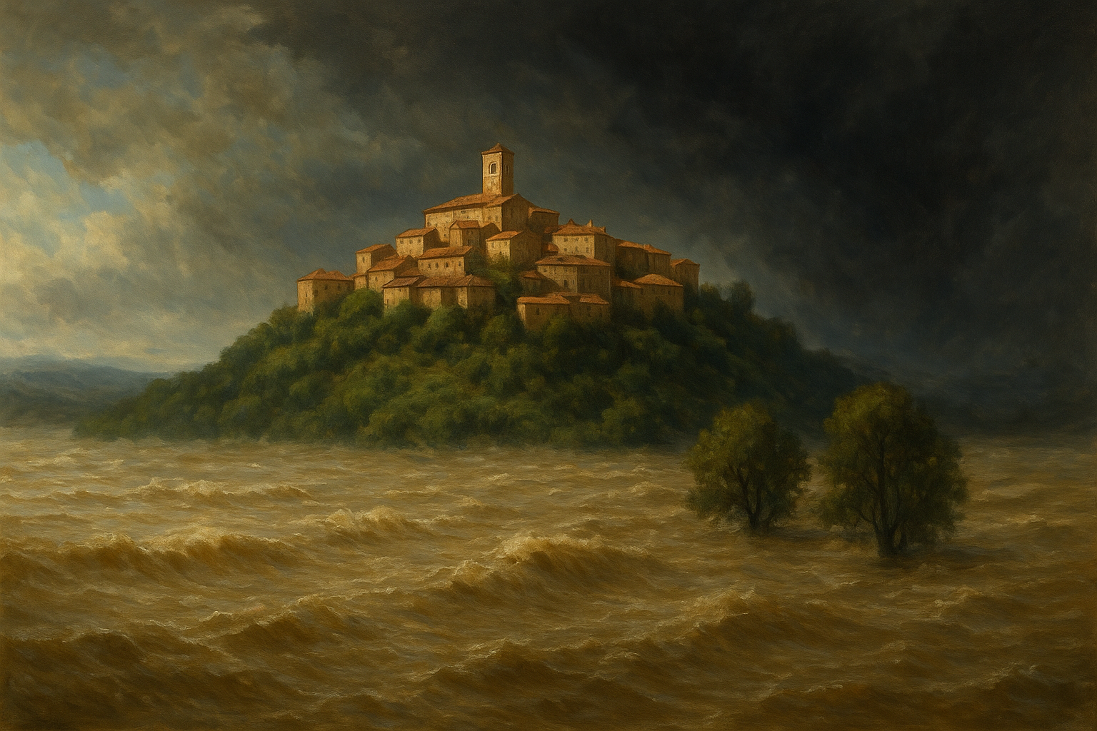 Quando le citt&agrave; affondano, le colline risorgono: benvenuti a Montalcinello!