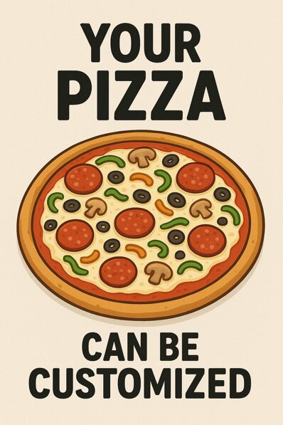 cartoni per pizza