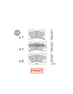 toyota-yaris-gr-front-rear-brake-pads-sdt-brake