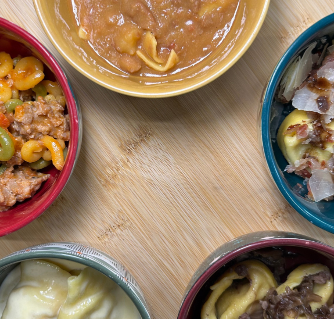 all you can eat di pasta da Trattoria Emilia a Savignano sul Panaro