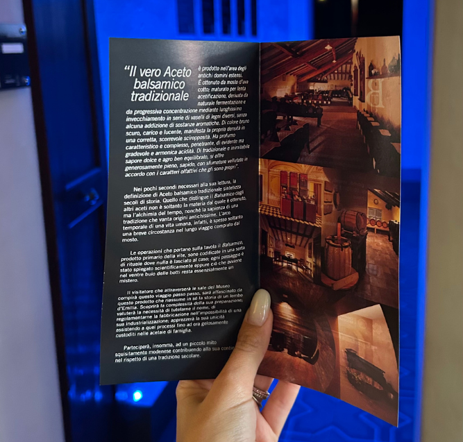 Visita al museo aceto balsamico tradizionale di Modena a Spilamberto