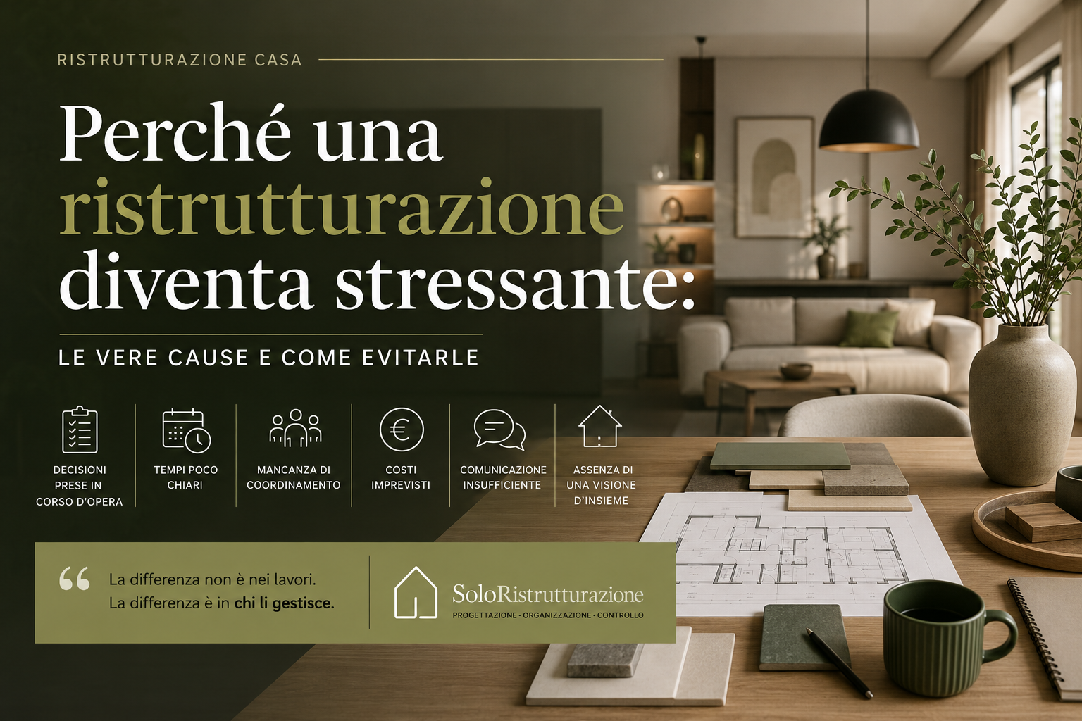 Perché una ristrutturazione diventa stressante: le vere cause e come evitarle Perché una ristrutturazione diventa stressante: le vere cause e come evitarle