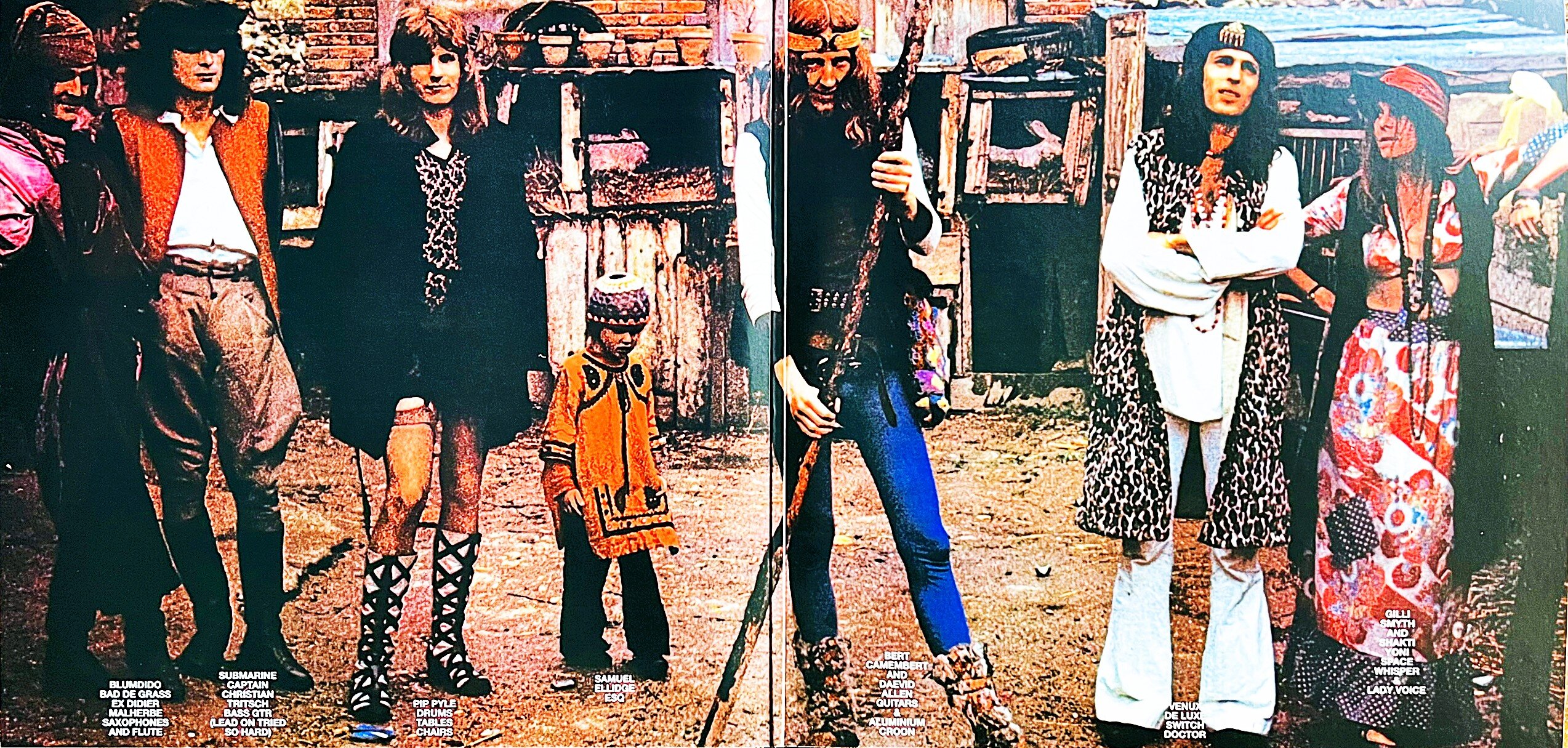 I Gong, la Vita e la morte di Daevid Allen e Gilli Smyth