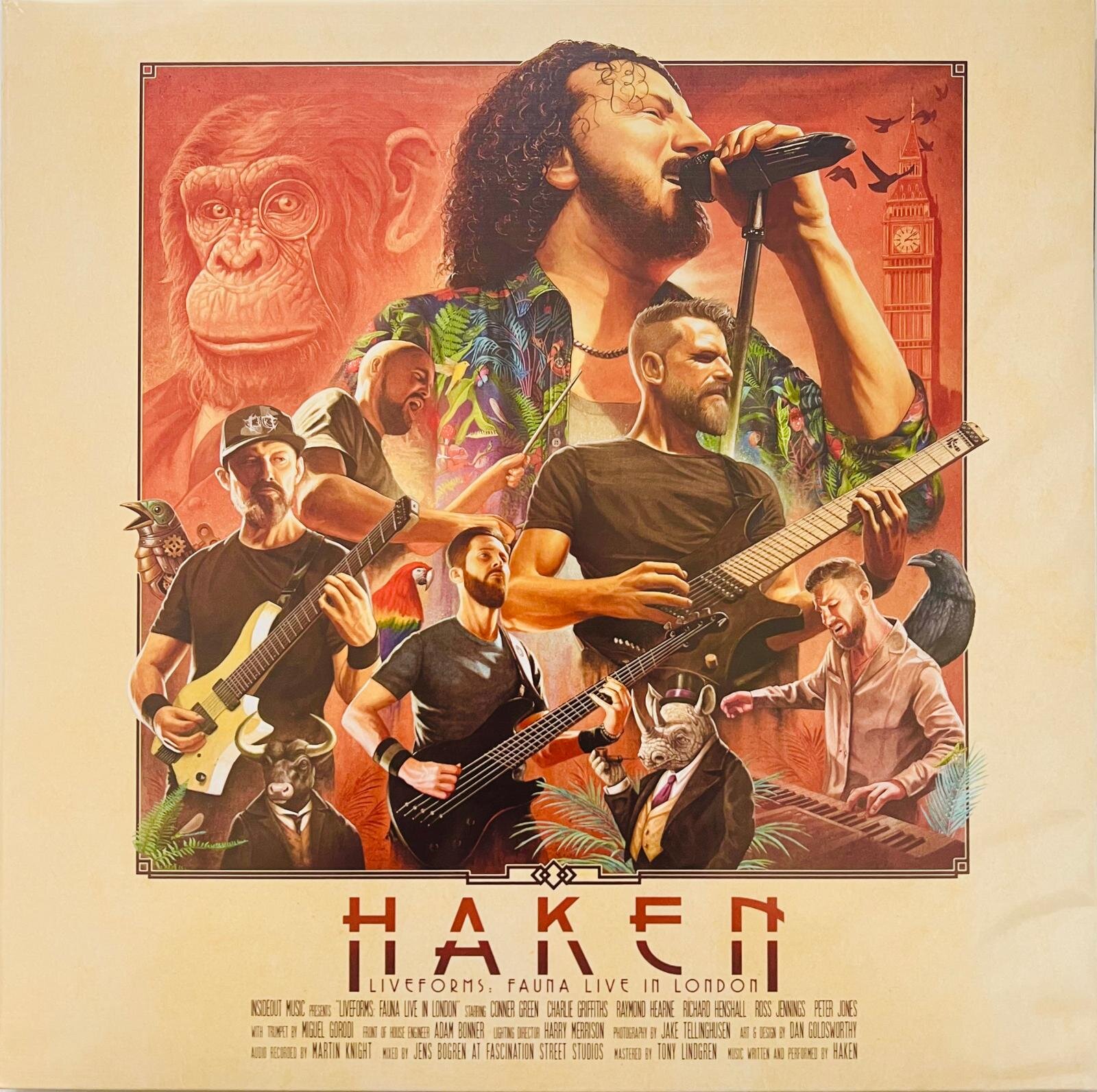 Liveforms: Fauna Live In London degli Haken