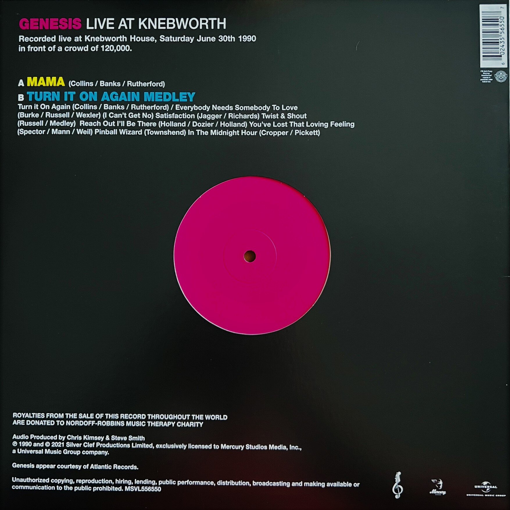 Live at Knebworth dei Genesis