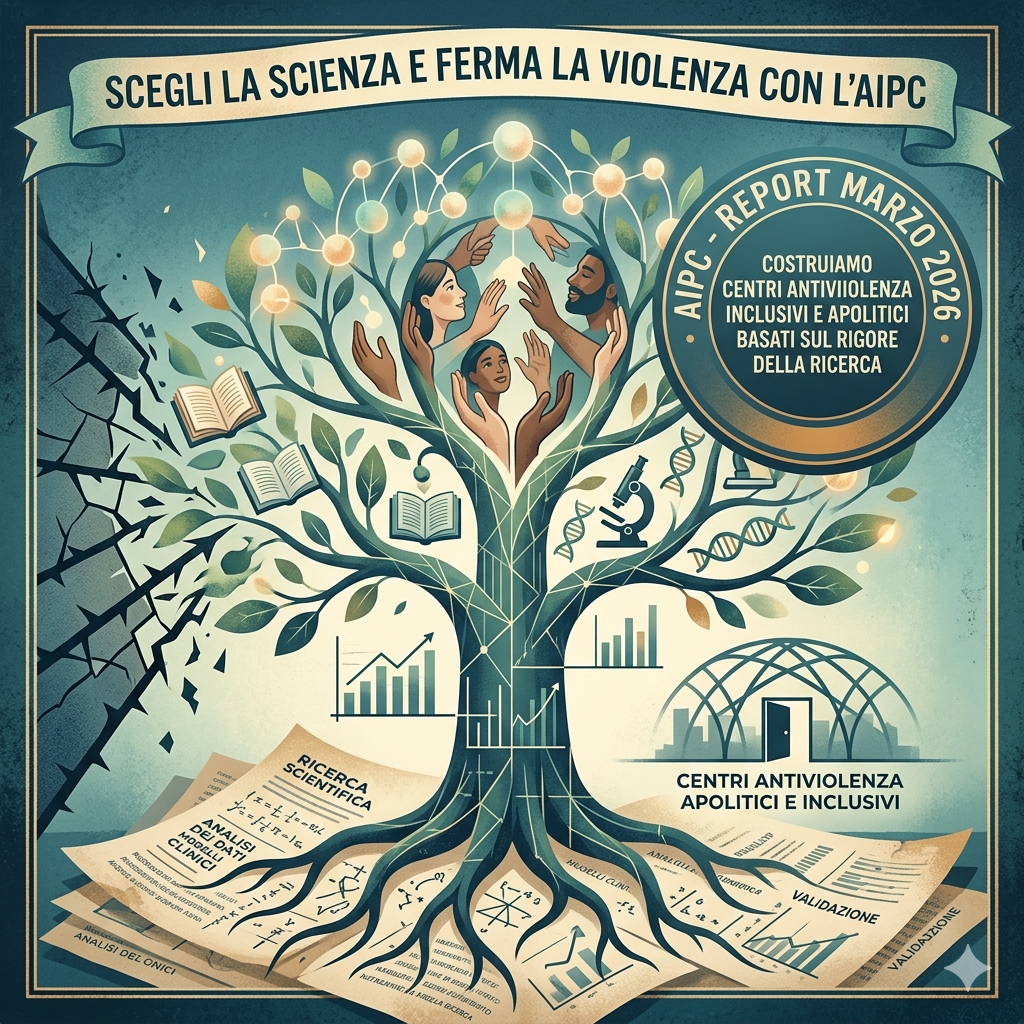 Scegli la scienza e ferma la violenza con l&rsquo;AIPC (Report ONOF marzo 2026)