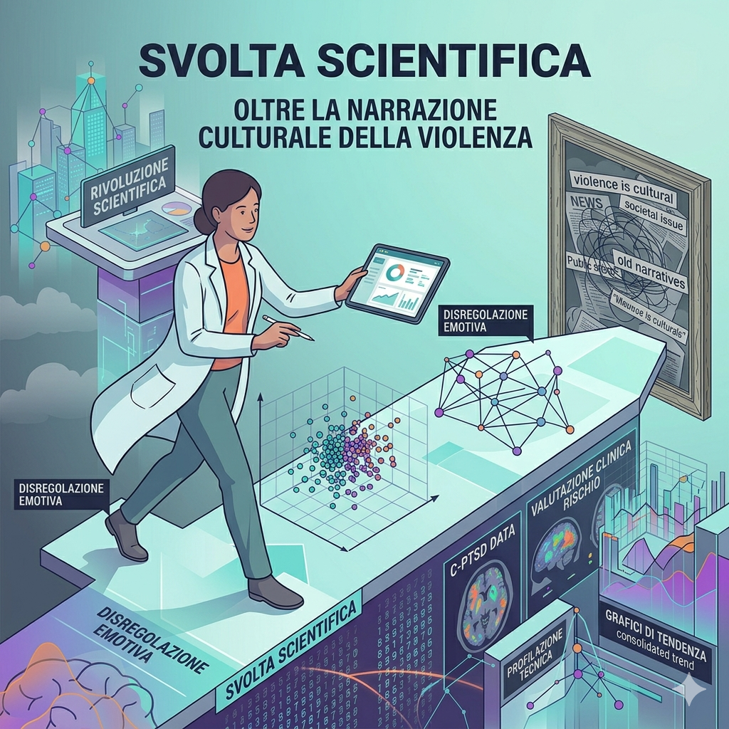 Svolta scientifica, oltre la narrazione culturale della violenza Svolta scientifica, oltre la narrazione culturale della violenza