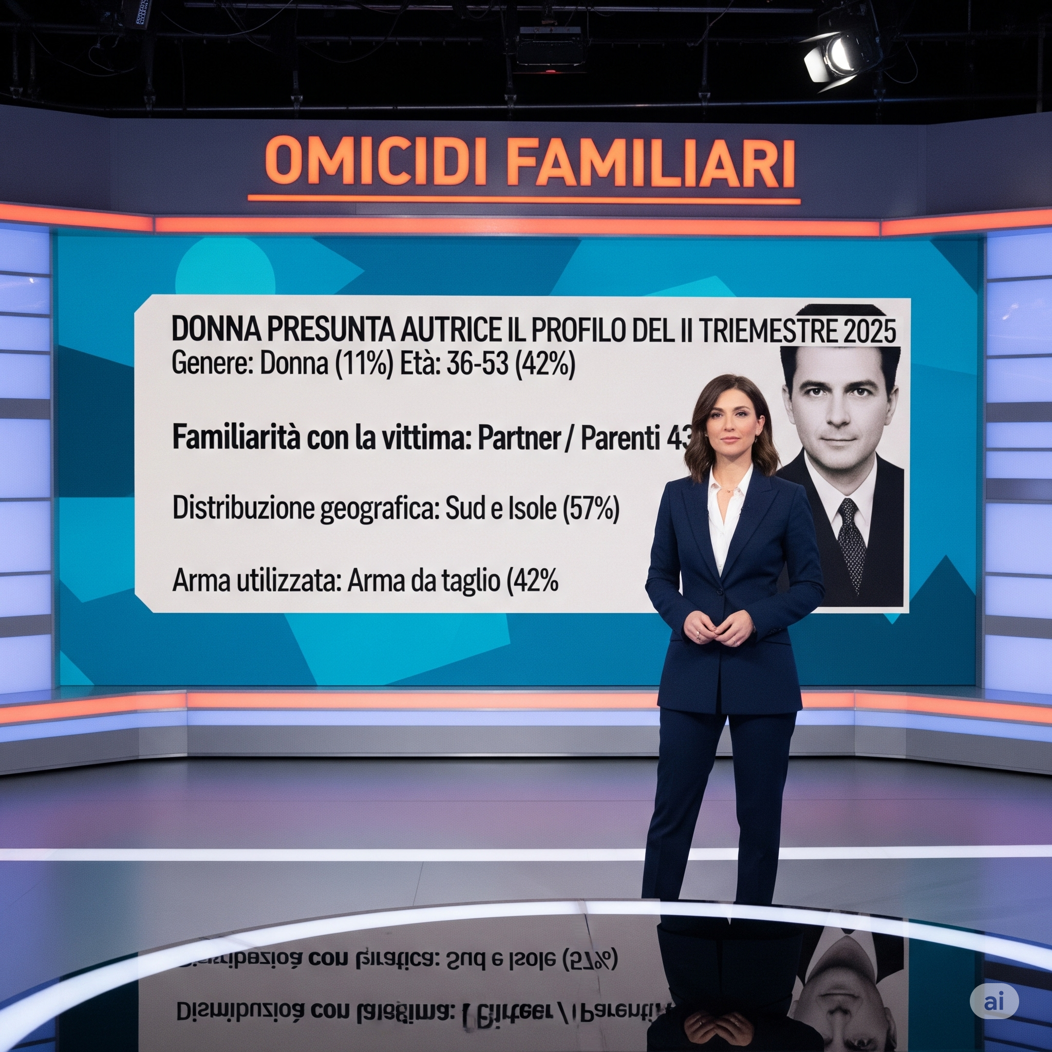 Ferite invisibili, gesti estremi: La Donna autrice di omicidio nel II Trimestre 2025