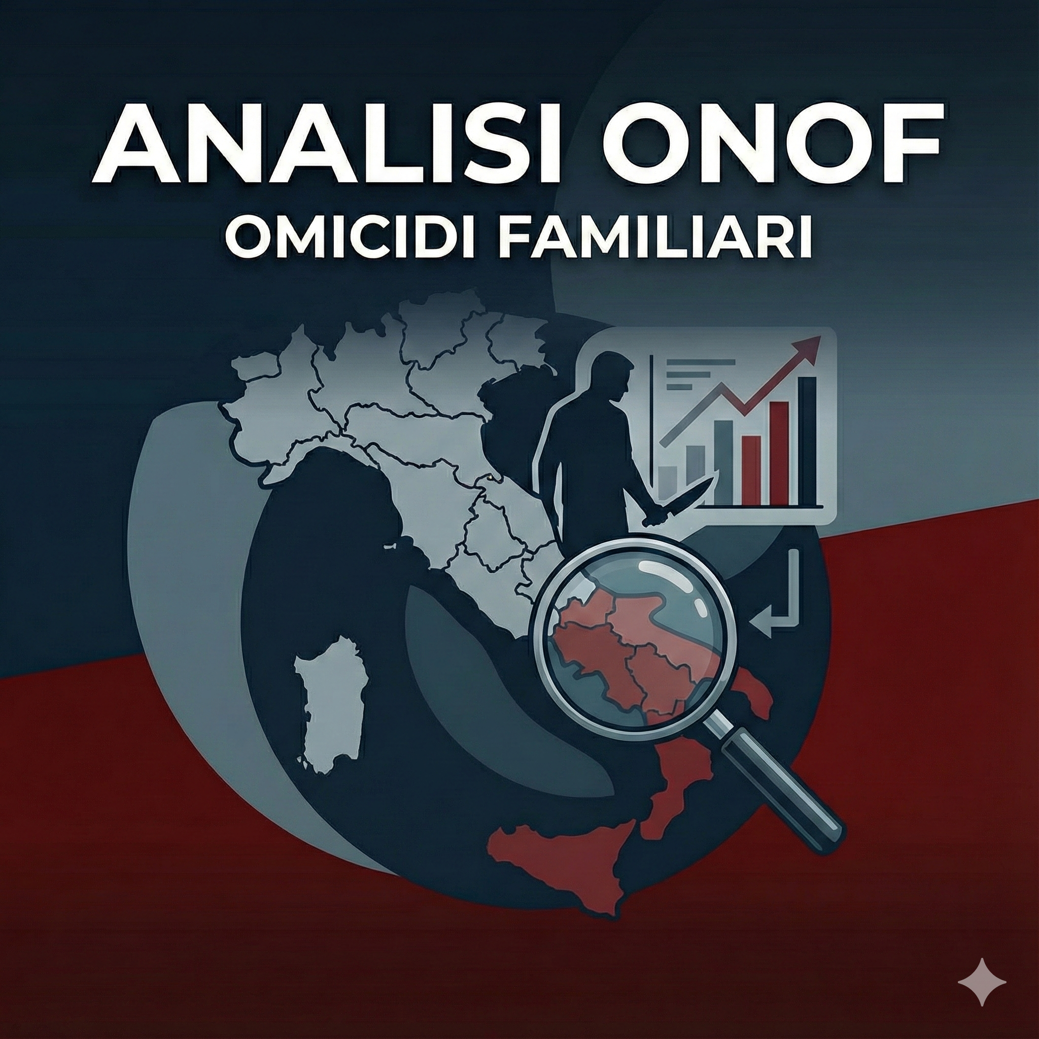Analisi ONOF omicidi familiari 13-19 Novembre: Prevalenza fascia 18-35 e armi bianche nel campione meridionale.