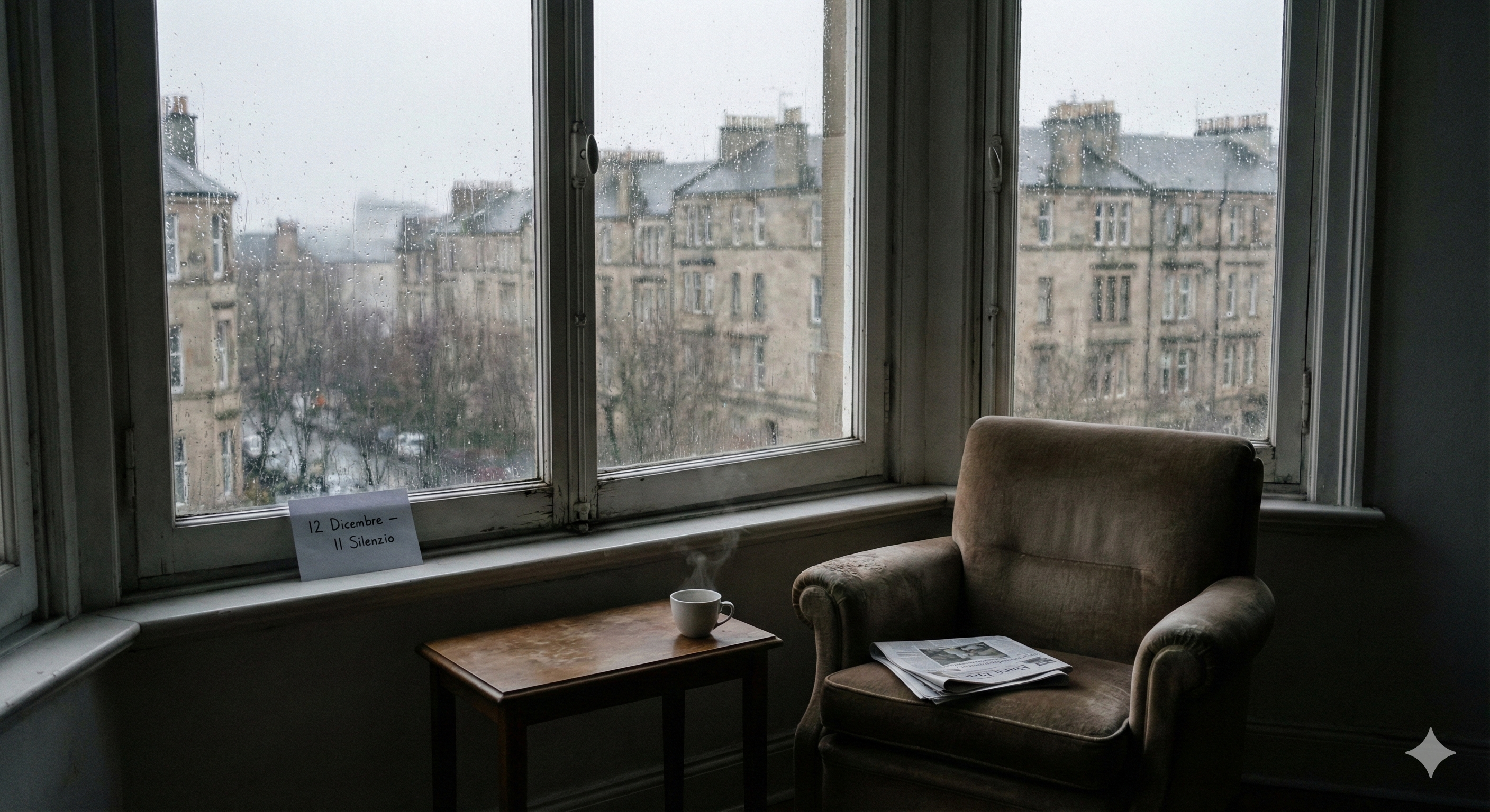 12 Dicembre – Il Silenzio del Sesto Piano 12 Dicembre – Il Silenzio del Sesto Piano