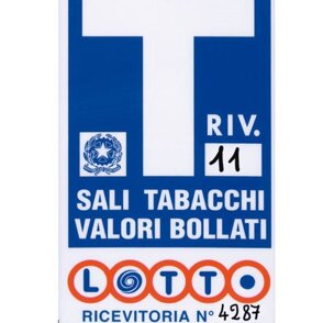Sali, Tabacchi, Valori bollati, Lotto