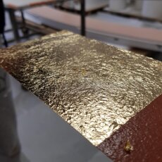 FOGLIA ORO EFFETTO PEPITA