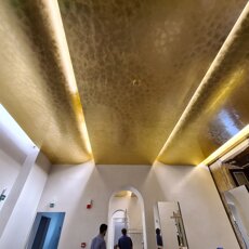 SOFFITTI IN FOGLIA ORO