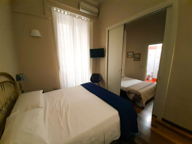 Entrambi i letti aperti