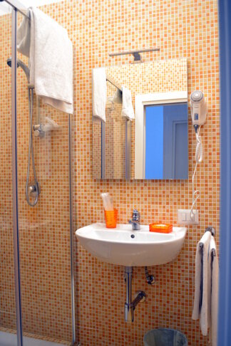 Lavandino del bagno privato