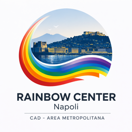 logo rainbow center napoli con vesuvio (1)