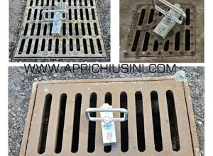 Maniglia alza griglie