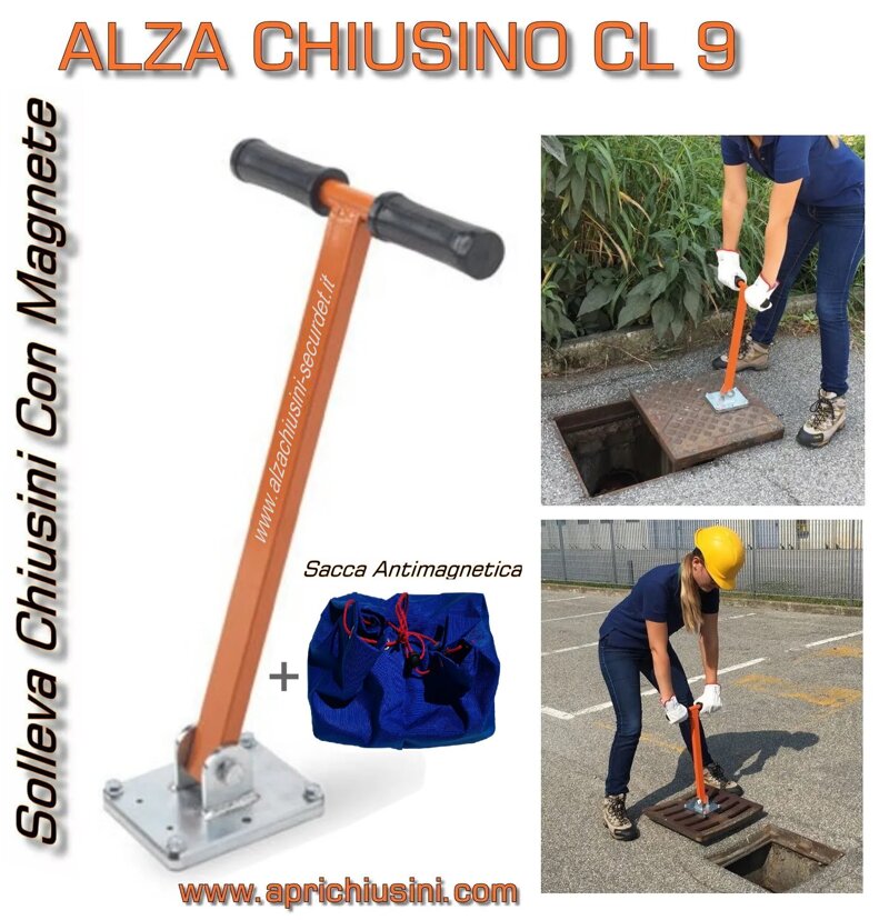 Alzachiusino CL9 con sacca
