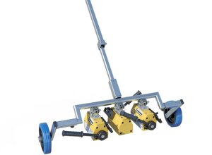 Carrello alza chiusini Cargo a 3 magneti