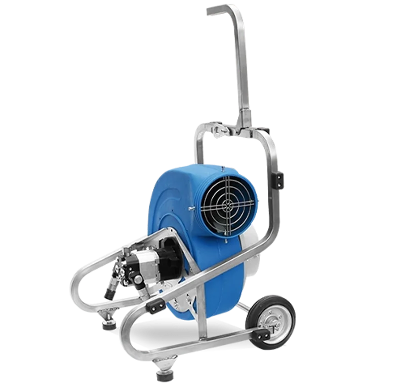 Ventilatore aspiratore a motore idraulico