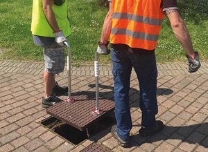 Alza chiusino a doppio magnete seperabile in 3 utensili