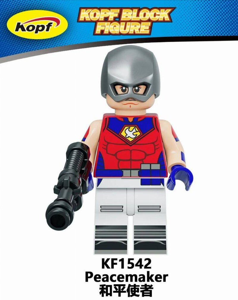 minifigures-compatibile-kf1542-peacemaker-the-suicide-squad-dc