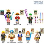 minifigures-compatibili-one-piece-monkey-dluffy-zoro-sanji