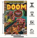 targha-doom-vintage-metal-wall-art-2032x3048-cm-in-metallo