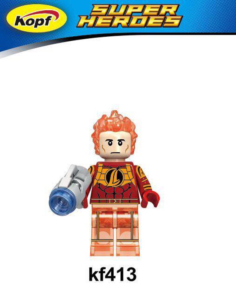 costruzioni-minifigures-compatibile-human-torch-kf413-jim-hammond