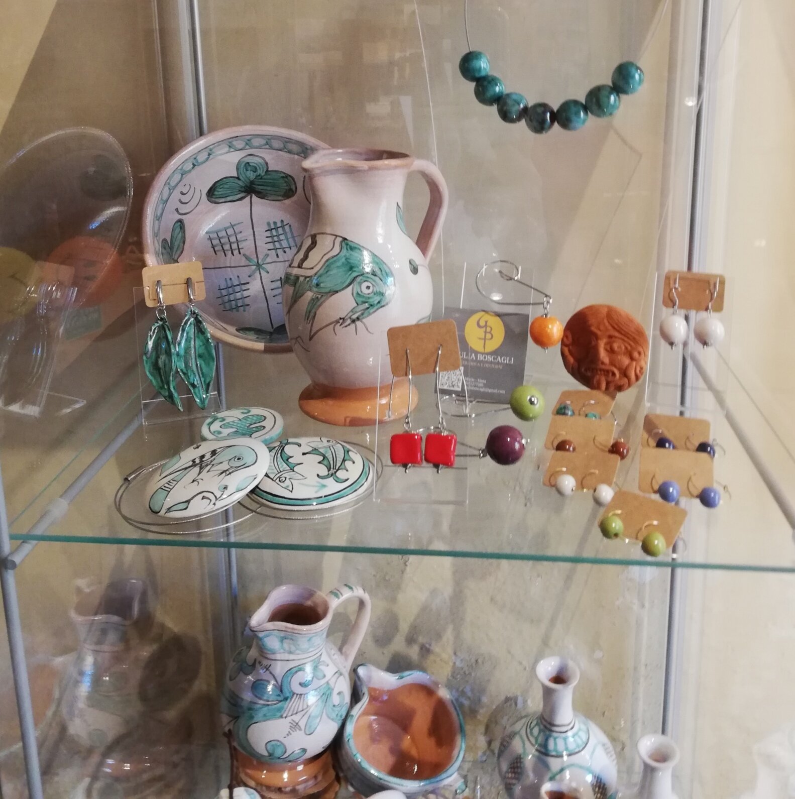 LE MIE CERAMICHE E BIJOUX PRESSO IL MUSEO DI ASCIANO